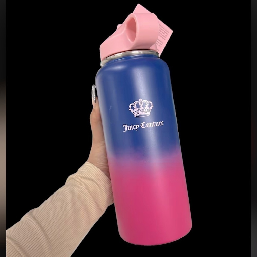 Juicy Couture crown Tye dye Tumbler Water Bottle